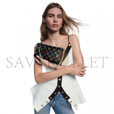 LOUIS VUITTON MURAKAMI LV X TM POCHETTE ACCESSOIRES M13663 (22*13*4cm)