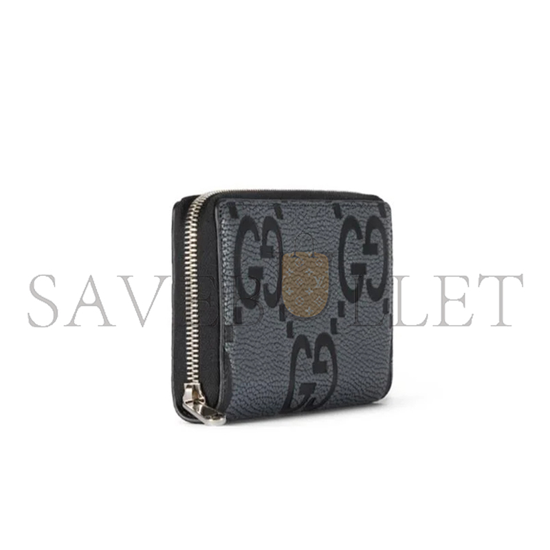 GUCCI JUMBO GG ZIP AROUND WALLET 739484 (19*10.5*2.5cm)