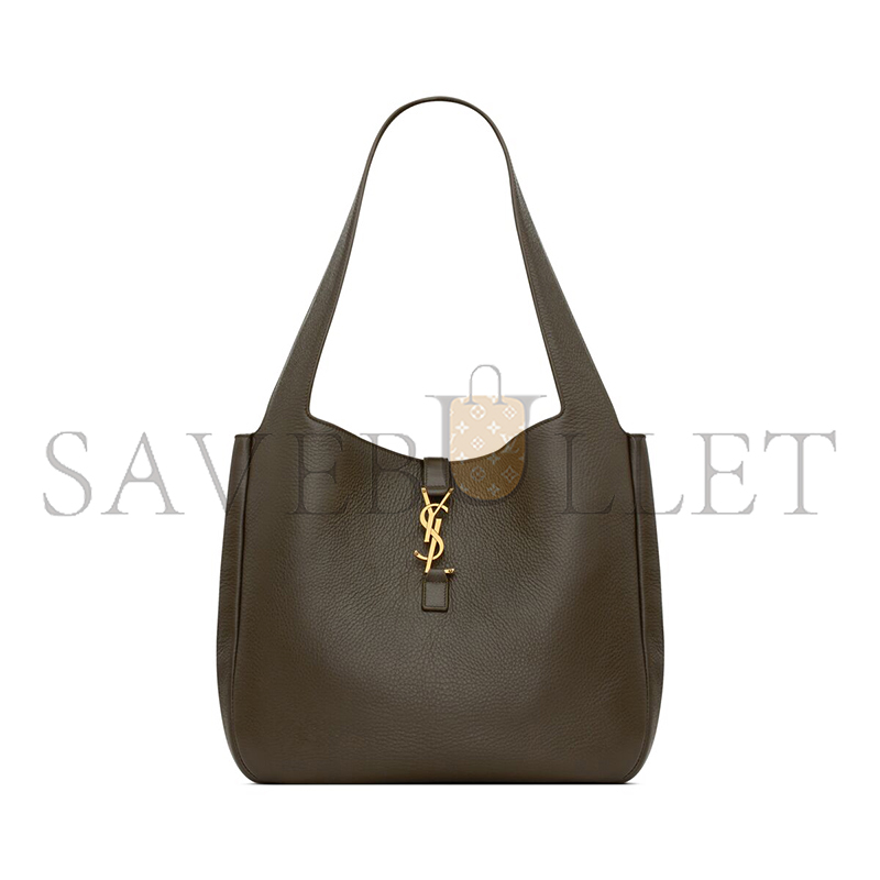 YSL LE 5 À 7 BEA IN GRAINED LEATHER 763435AACTP3212 (50*28*18cm)