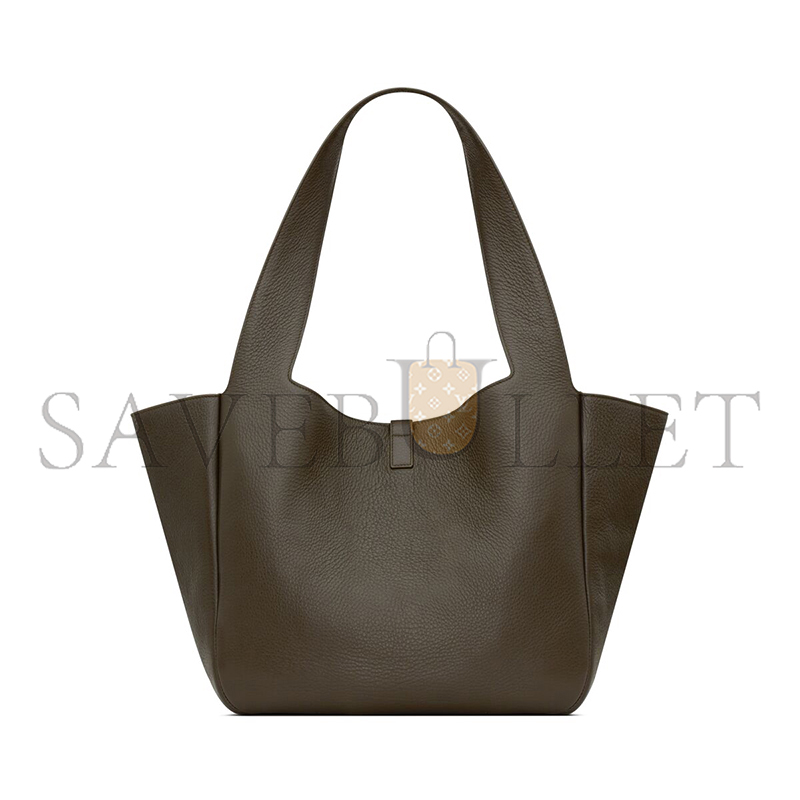 YSL LE 5 À 7 BEA IN GRAINED LEATHER 763435AACTP3212 (50*28*18cm)