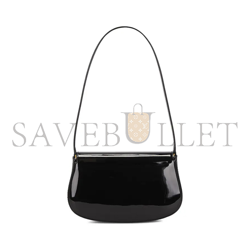 YSL MINI VOLTAIRE IN PATENT LEATHER 779642465983615 (21*11*4.5cm)