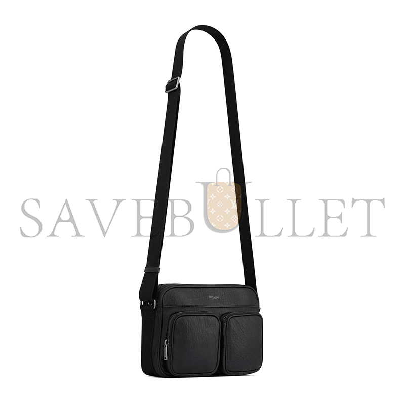 YSL CITY SAINT LAURENT CAMERA BAG IN GRAINED LEATHER 729240AAC8O1000 (22*18*10cm) YSL CITY SAINT LAURENT CAMERA BAG IN GRAINED LEATHER 729240AAC8O1000 (22*18*10cm)