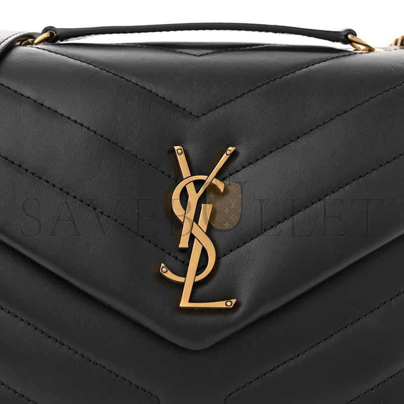 YSL LOULOU SMALL IN QUILTED LEATHER 494699DV7271000 (23*17*9cm)