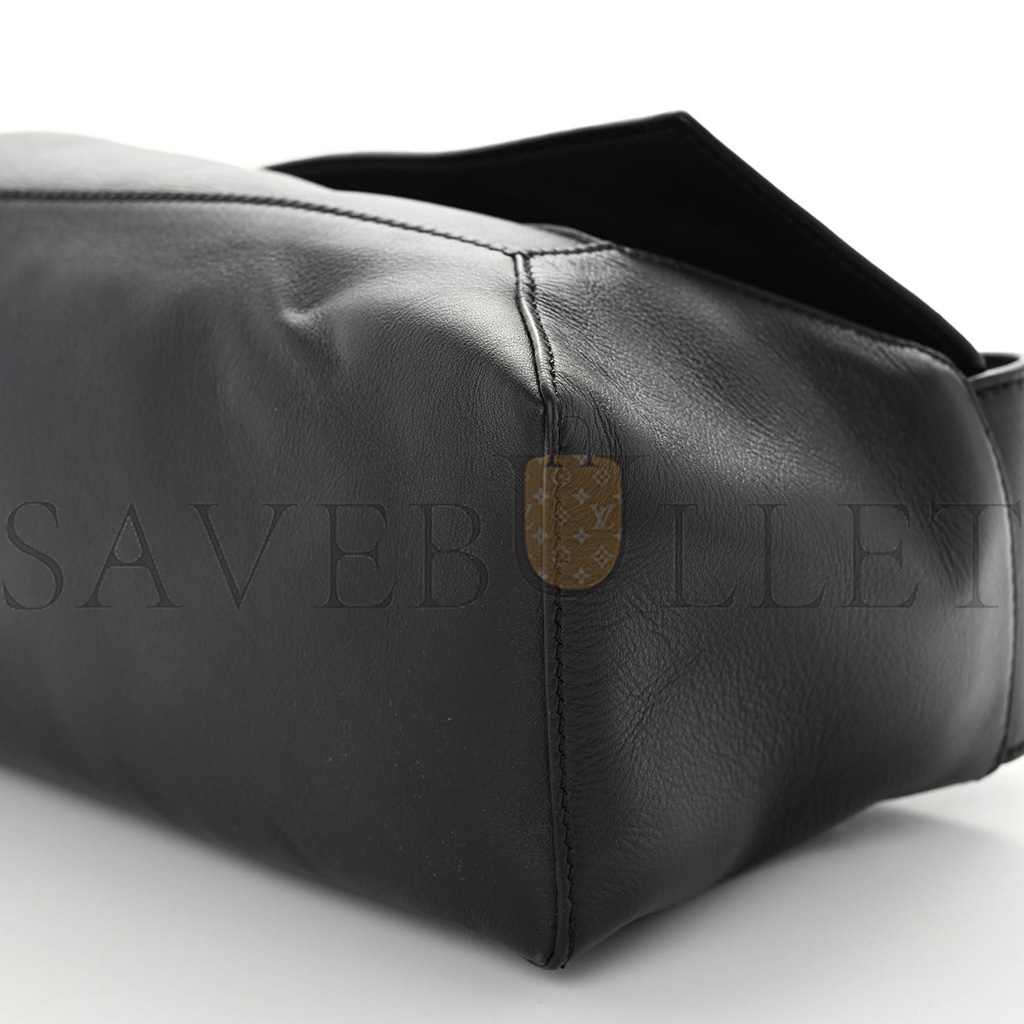 LOEWE CALFSKIN PUZZLE HOBO BLACK (29*14*11cm)