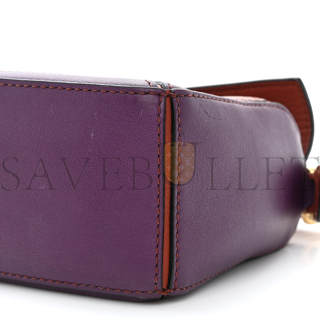 LOEWE CALFSKIN MINI PUZZLE BAG SPICE PUMPKIN (18*12.5*8cm)