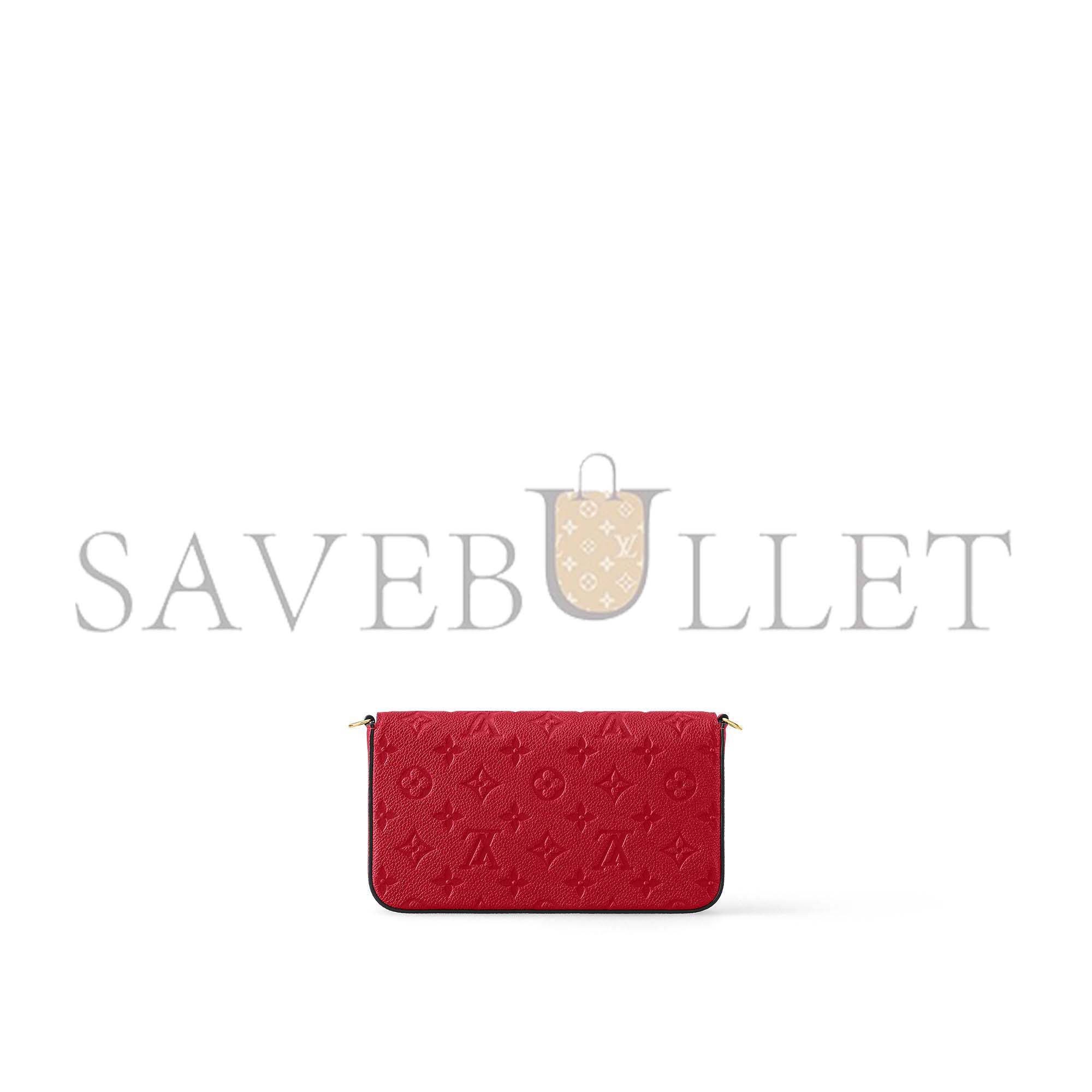 LOUIS VUITTON FÉLICIE POCHETTE M63700 (21*12*3cm)