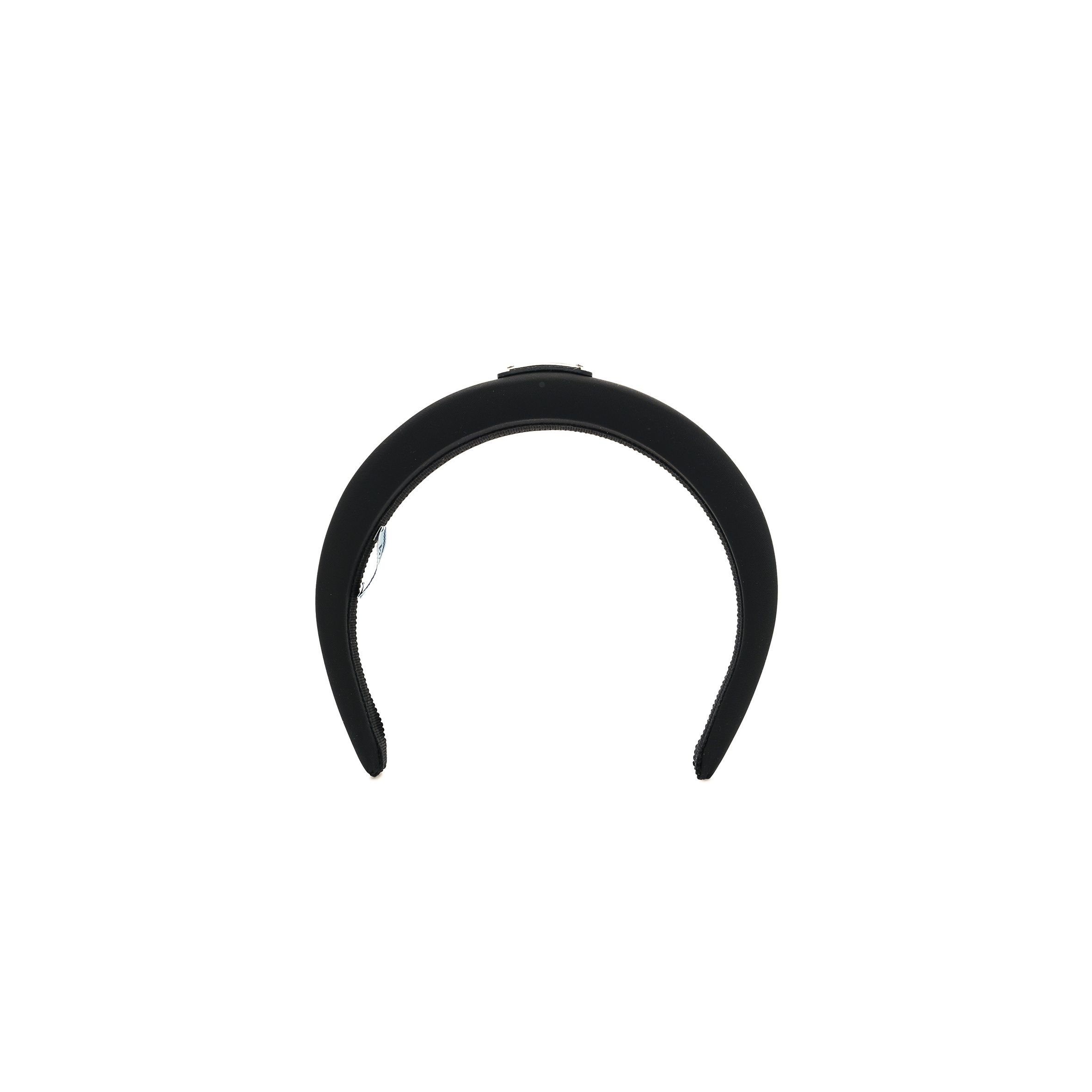 PRADA NYLON RE-NYLON HEADBAND BLACK