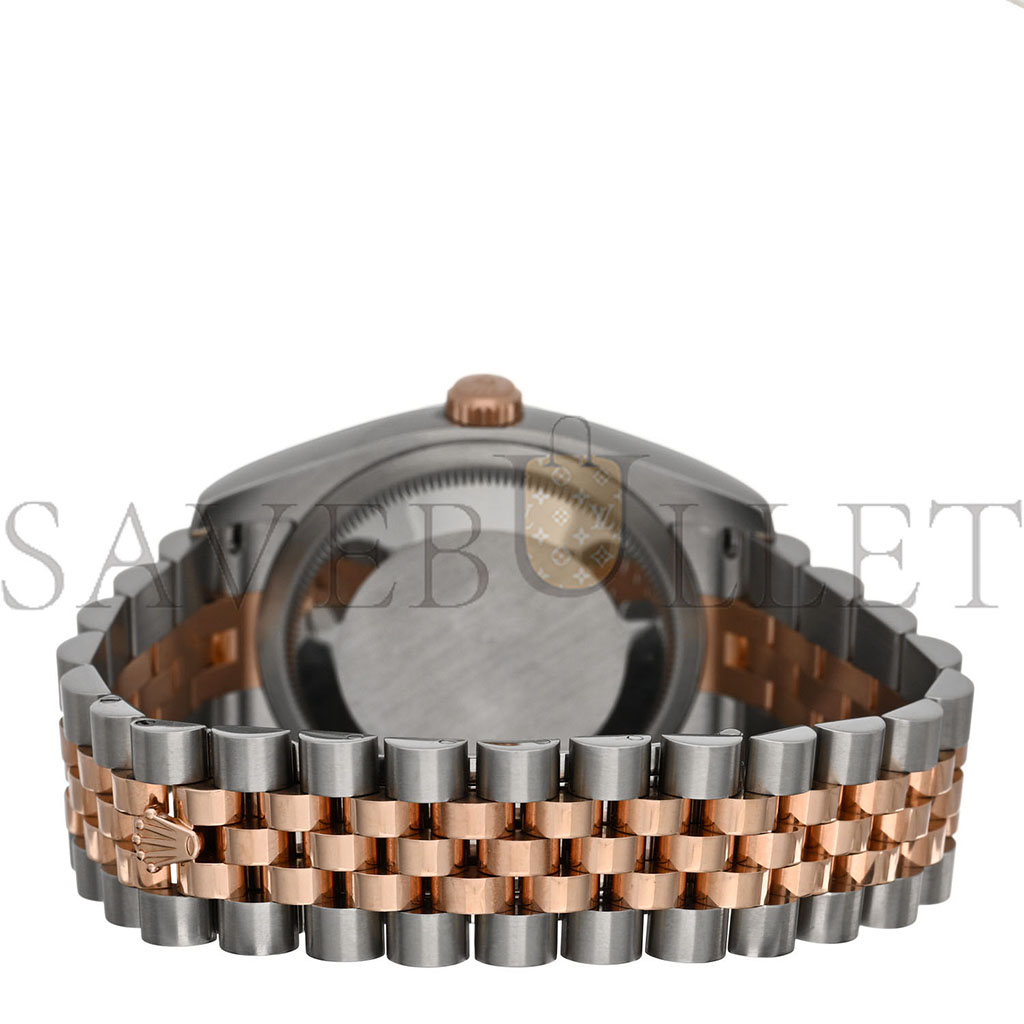 ROLEX STAINLESS STEEL 18K EVEROSE GOLD DIAMOND 36MM OYSTER PERPETUAL DATEJUST WATCH PINK JUBILEE 116231 ROLEX STAINLESS STEEL 18K EVEROSE GOLD DIAMOND 36MM OYSTER PERPETUAL DATEJUST WATCH PINK JUBILEE 116231