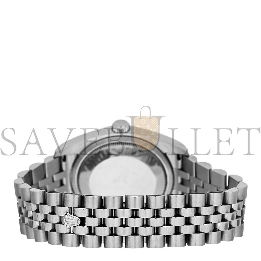 ROLEX STAINLESS STEEL 18K WHITE GOLD 36MM OYSTER PERPETUAL DATEJUST WATCH BLUE JUBILEE 11623 ROLEX STAINLESS STEEL 18K WHITE GOLD 36MM OYSTER PERPETUAL DATEJUST WATCH BLUE JUBILEE 11623