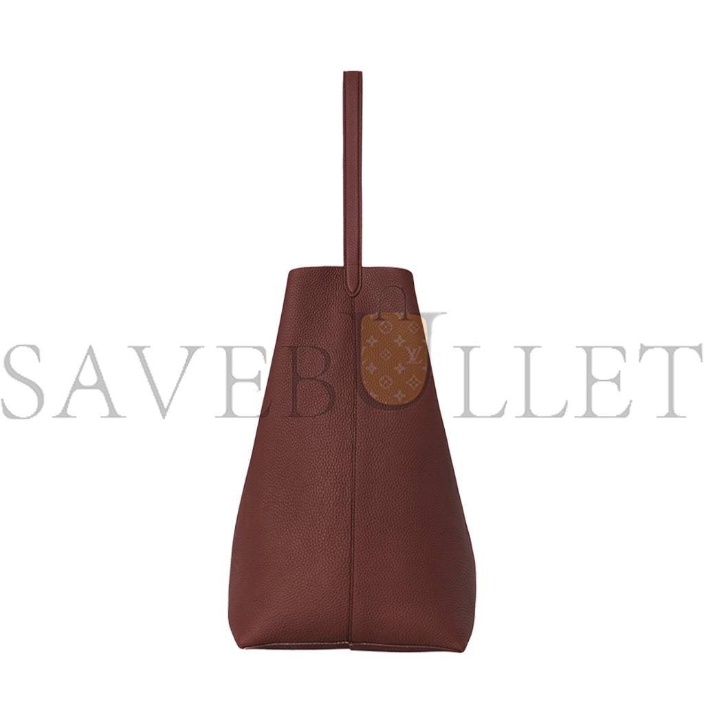 THE ROW LARGE NS PARK TOTE IN LEATHER BURNT WOOD W1273L129BWOD (17*15*8cm)