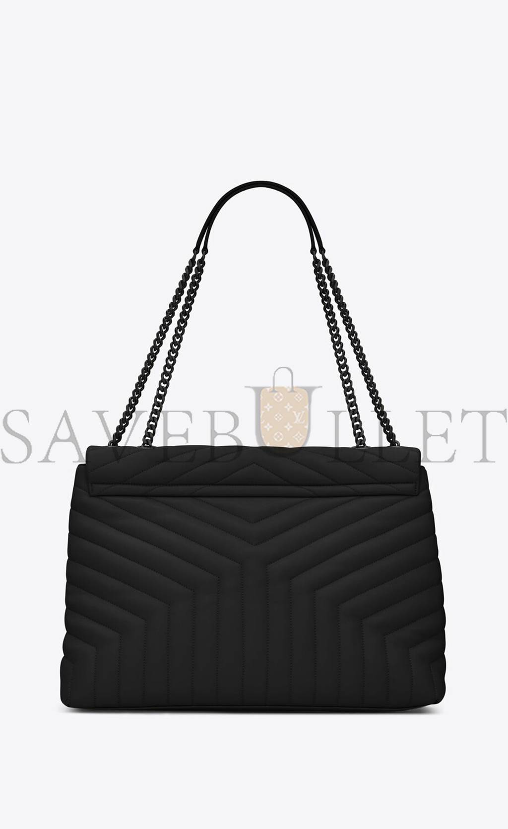 YSL LOULOU LARGE CHAIN BAG IN QUILTED LEATHER 574947DV7281000 (38*27*14cm)